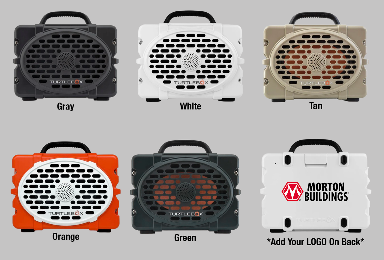 Turtlebox with Logo – Echo Valley Promo